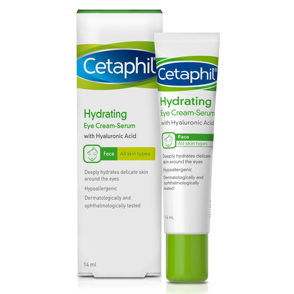 Cetaphil Face Hydrating Eye Cream-Serum with Hyaluronic Acid 14ml