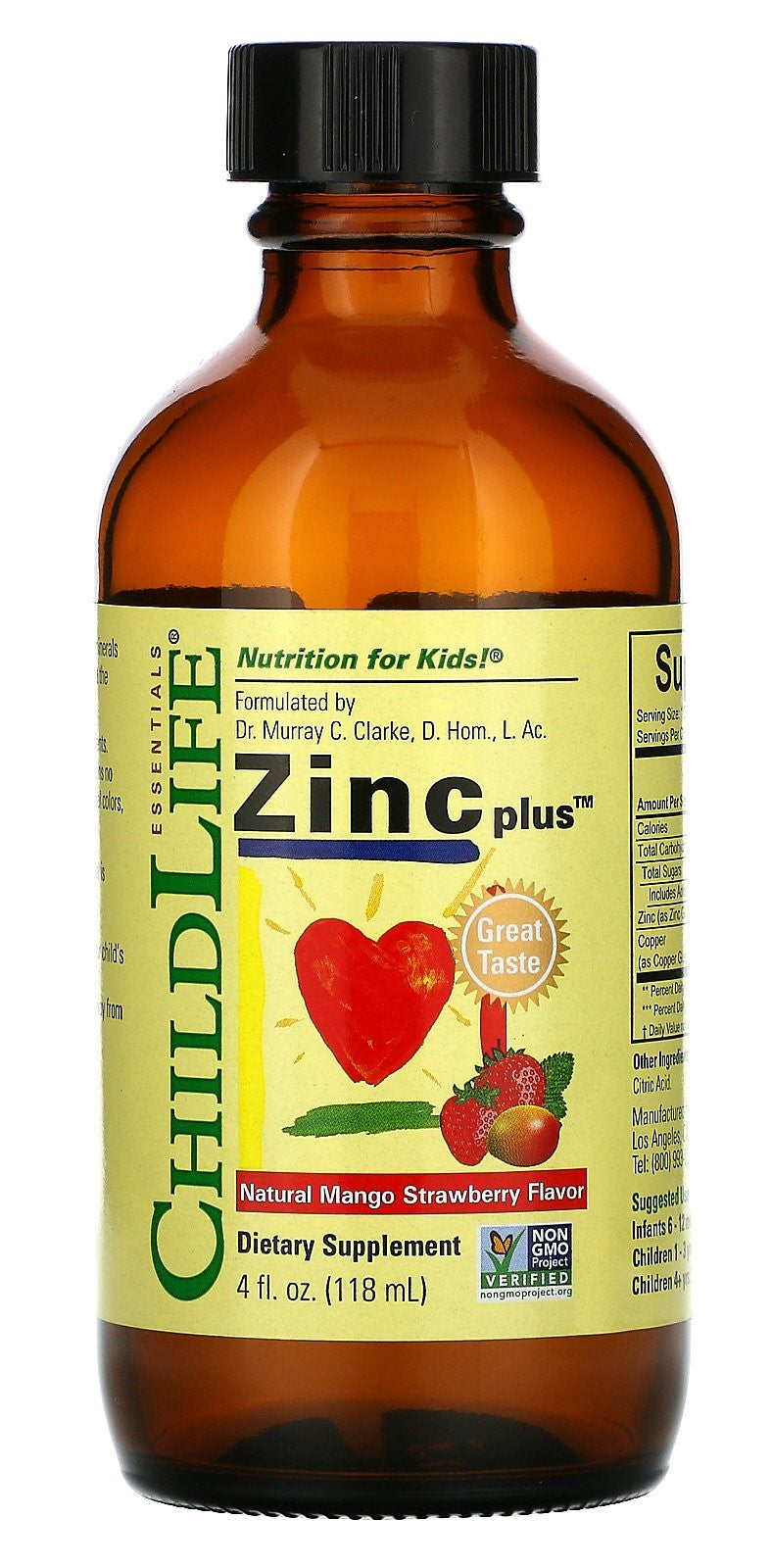 ChildLife Zinc Plus 118ml