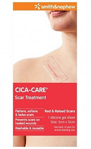Cica-Care Silicon Gel Sheet Scar Treatment 3cm x 12cm