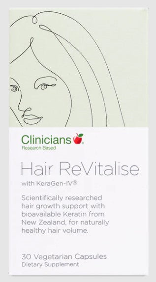 Clinicians Hair ReVitalise Vegetarian Capsules 30