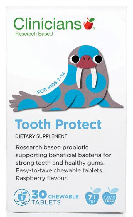 Clinicians Kids Tooth Protect Chewable Tablets 30