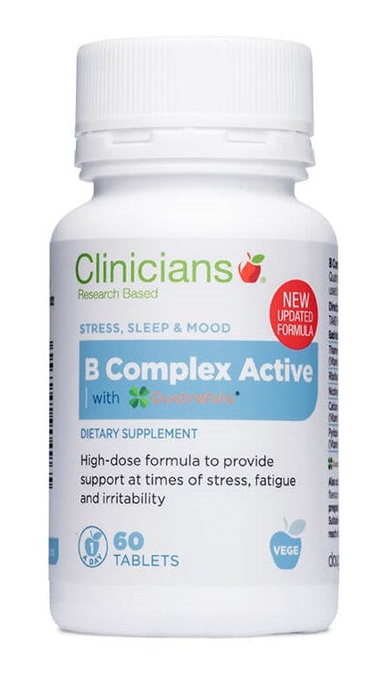Clinicians B Complex Active Tablets 60