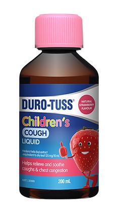 Duro-Tuss Children's Cough Liquid - Strawberry 200ml