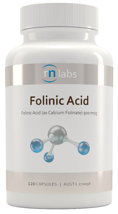 rn labs Folinic Acid Capsules 120