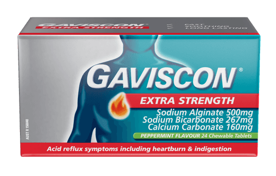 Gaviscon Extra Strength Chewable Tablets 24