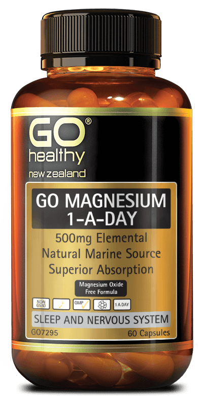 Go Healthy Magnesium 1-A-Day Capsules 60