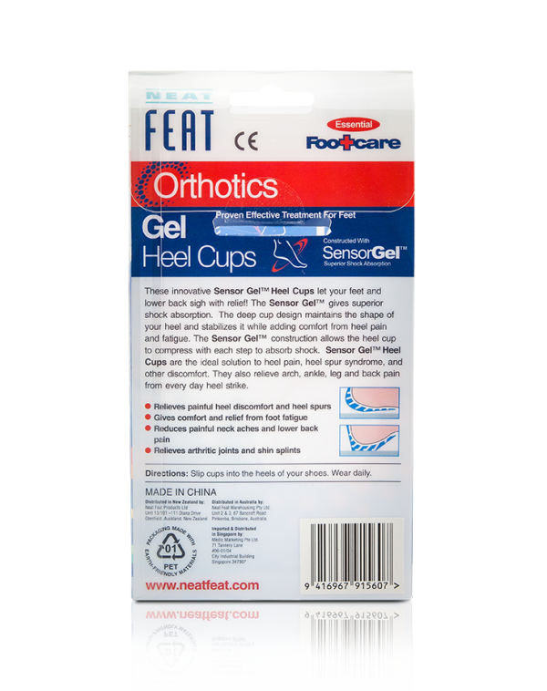 Neat Feat Orthotics Gel Heel Cups - 1
