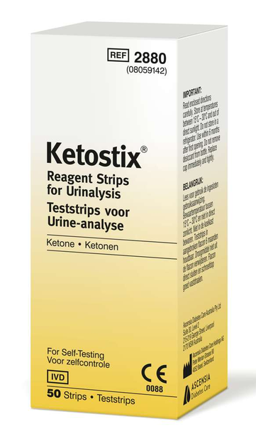 Ketostix Urianalysis Strips 50