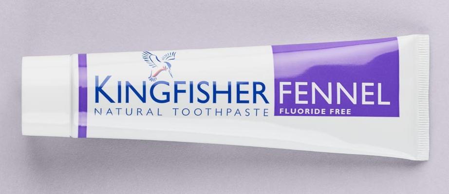 Kingfisher Natural Toothpaste Fennel Fluoride Free 100ml