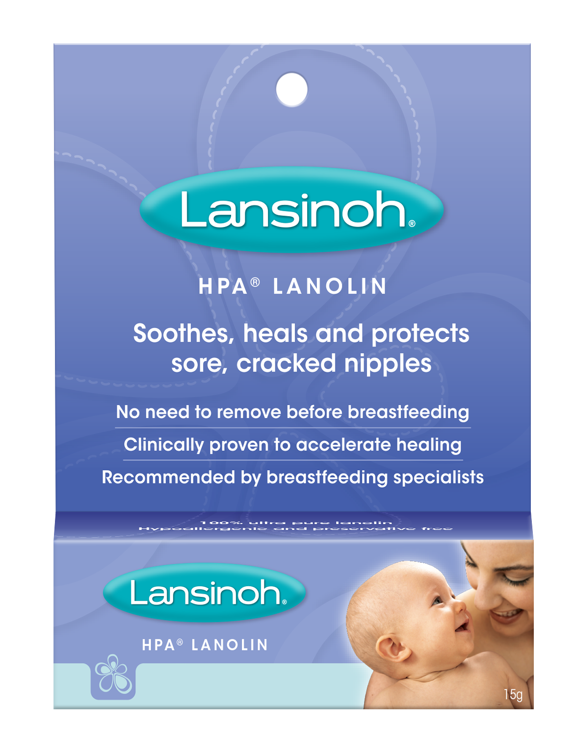 Lansinoh HPA Lanolin Cream 15g