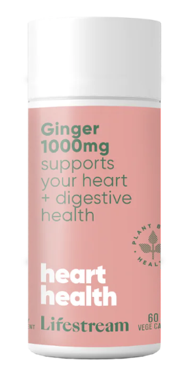 Lifestream Bioactive Ginger Vege Caps 60