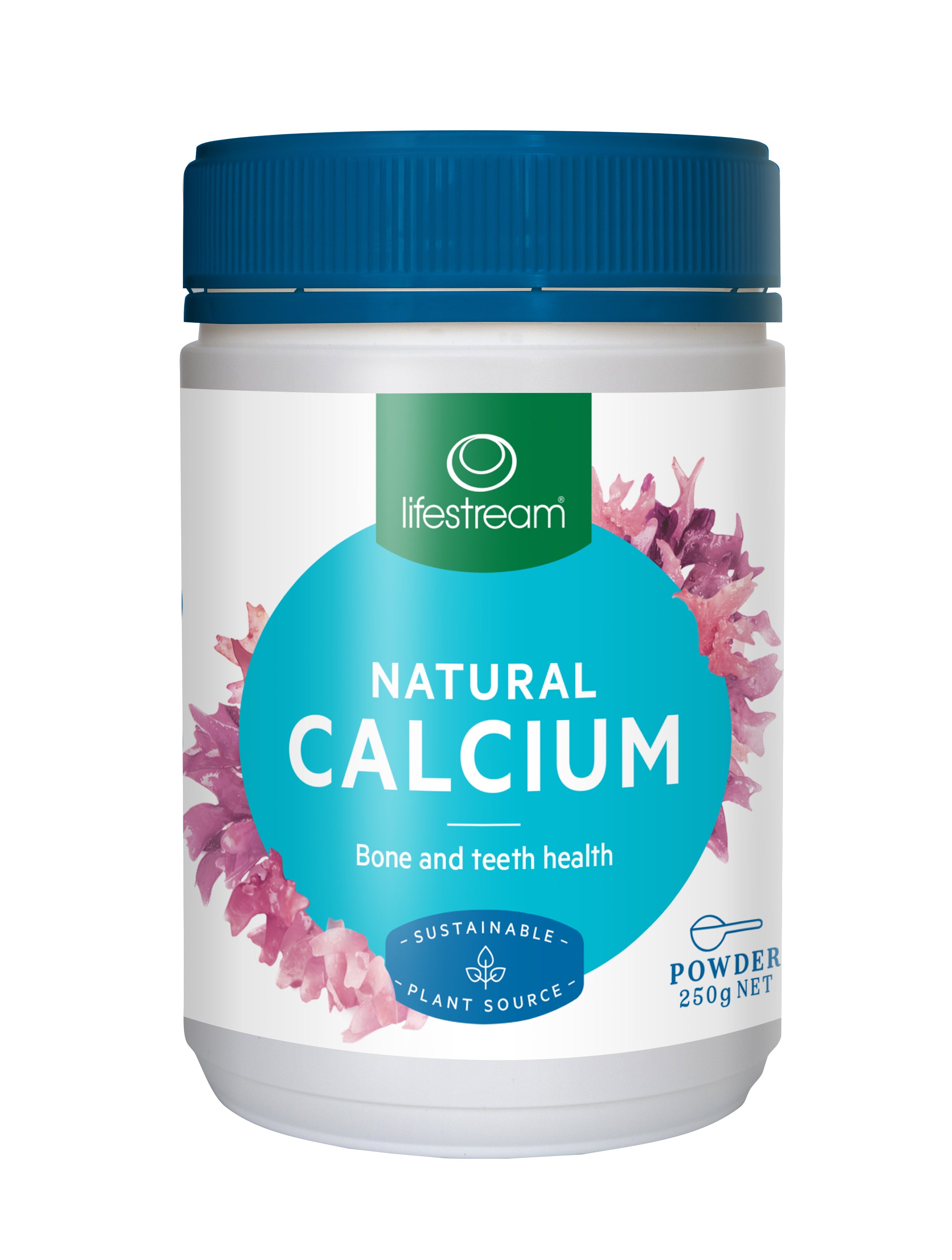 Lifestream Natural Calcium Powder Certified Organic 250g