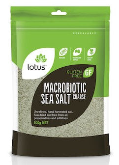 Lotus Macrobiotic Sea Salt 500g