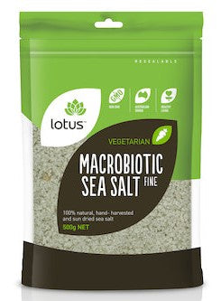 Lotus Macrobiotic Sea Salt 500g