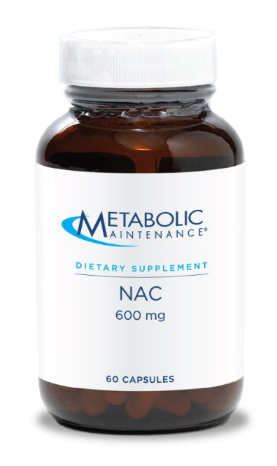 Metabolic Maintenance NAC 600mg Capsules 60