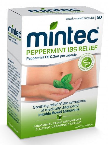Mintec Peppermint Oil Capsules 60