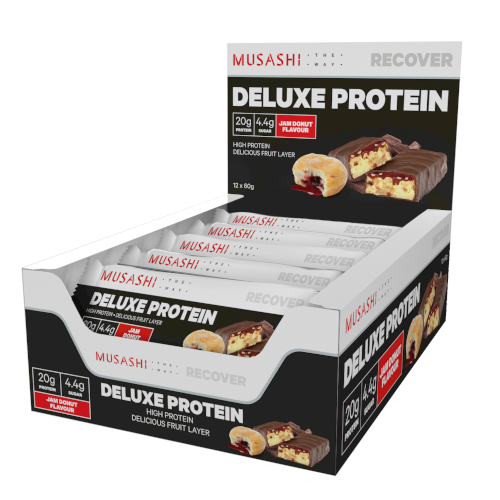 Musashi Deluxe Protein Bar Jam Donut 60g