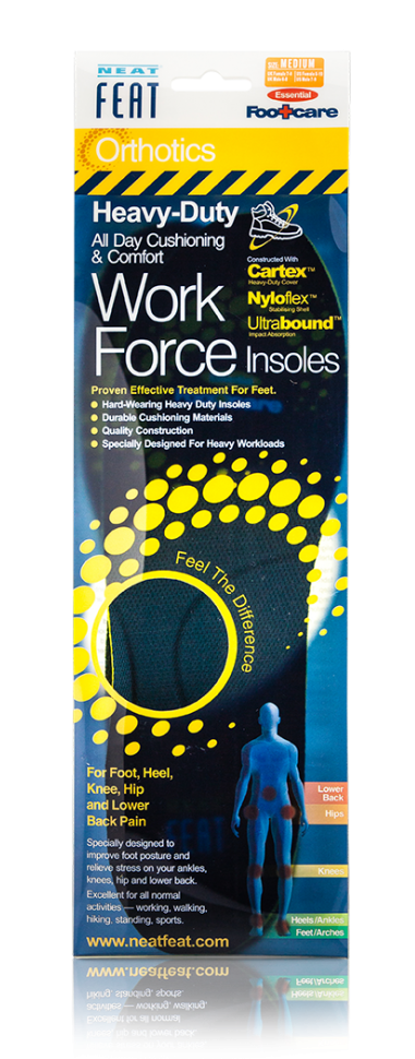 Neat Feat Orthotics Work Force Insoles