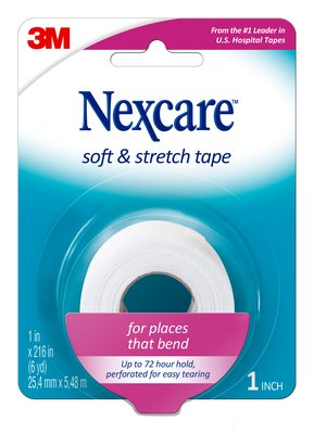 Nexcare Soft & Stretch Tape 25.4mm x 5.48m