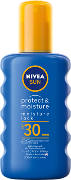 Nivea Sun Protect & Moisture Moisture Lock SPF30 Sunscreen Spray 200ml