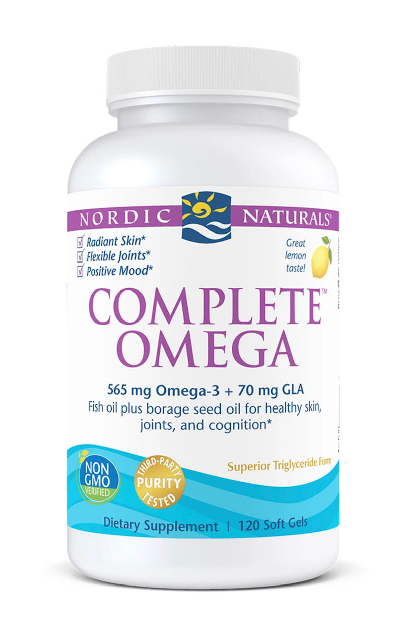 Nordic Naturals Complete Omega 1000mg Capsules 120