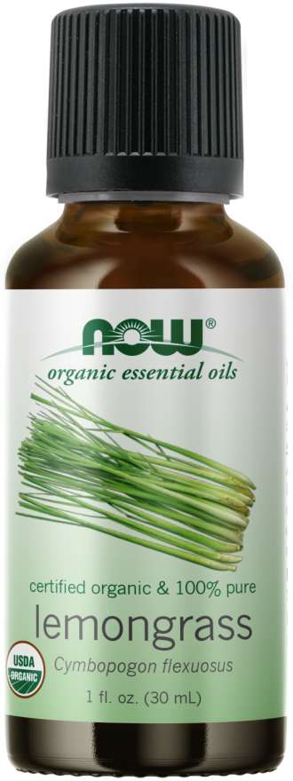 NOW Organic Essential Oils Lemongrass Oil 30ml