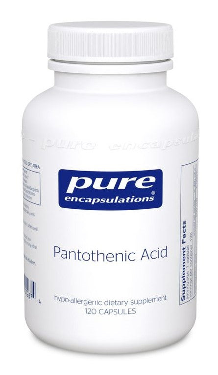 Pure Encapsulations Pantothenic Acid 500mg Capsules 120