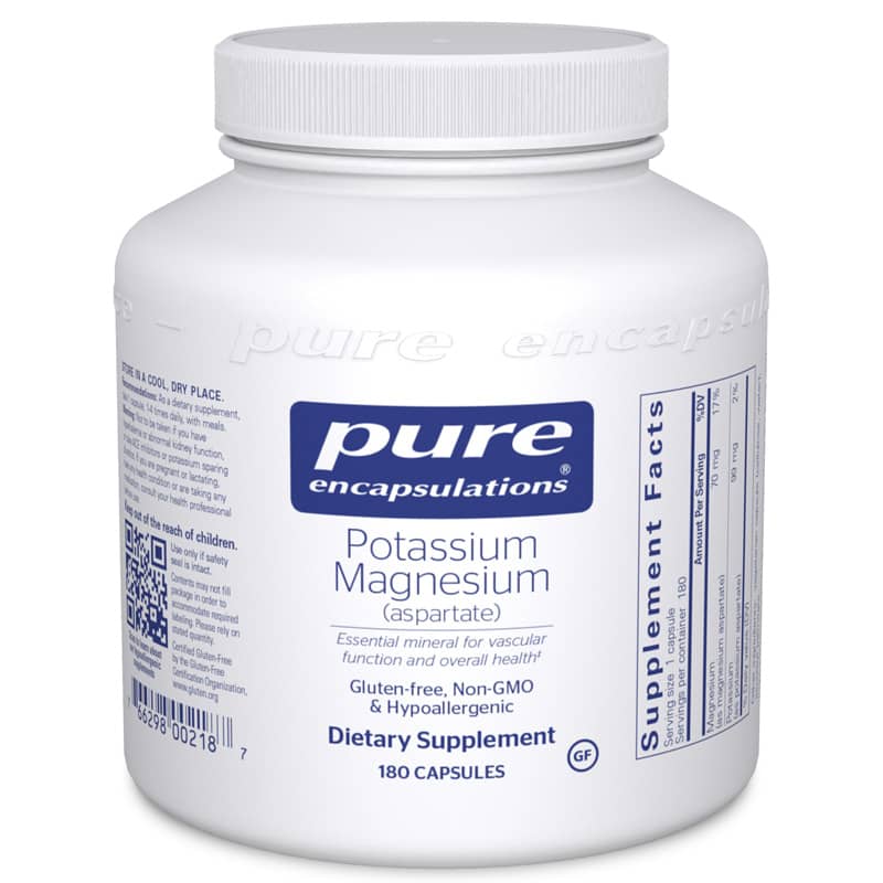 Pure Encapsulations Potassium Magnesium Aspartate Capsules
