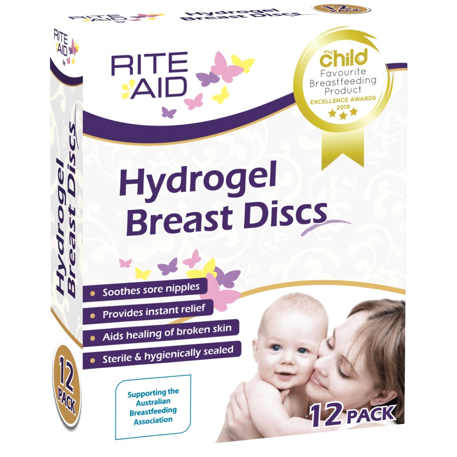 Rite Aid Hydrogel Breast Discs 12