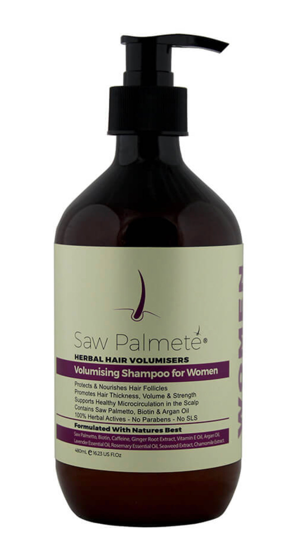Saw Palmete Herbal Hair Volumisers Volumising Conditioner for Women 480ml