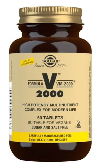 Solgar Formula VM 2000 Multi Nutrient Tablets 60
