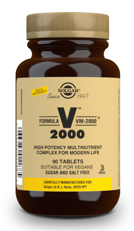 Solgar Formula VM 2000 Multi Nutrient Tablets 90