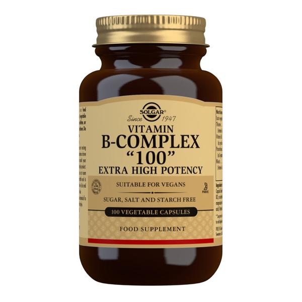 Solgar Vitamin B-Complex "100" Vegetable Capsules 100