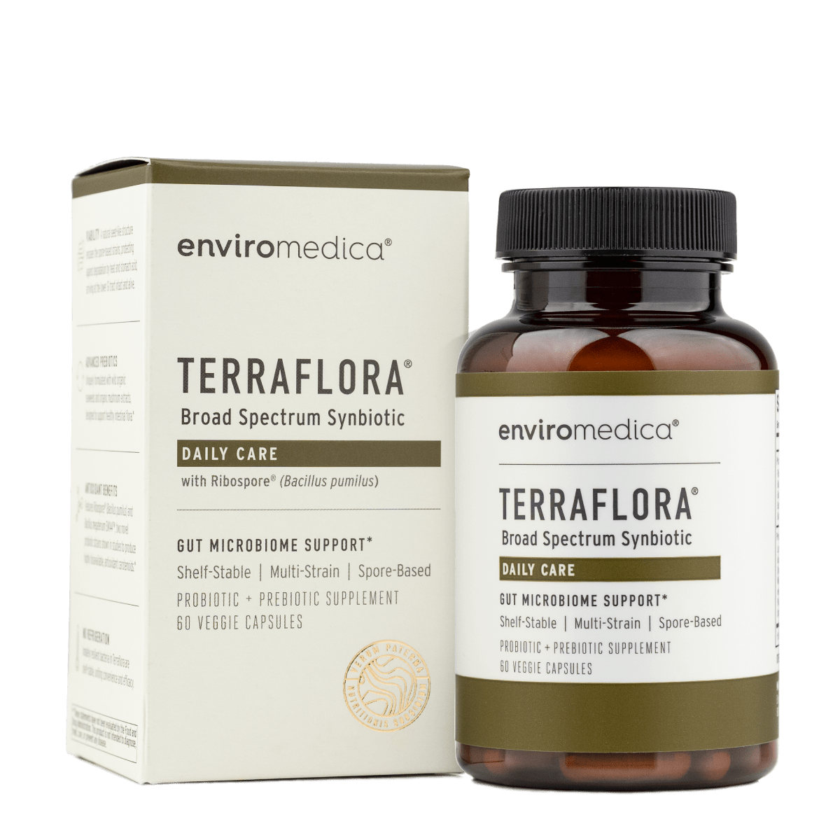 Terraflora Broad Spectrum Synbiotic Daily Care Capsules 60