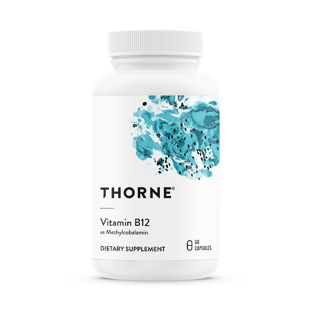 Thorne Vitamin B12 (Methylcobalamin 1000mg) Capsules 60