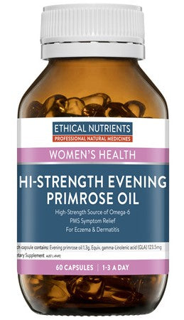 Ethical Nutrients Hi-Strength Evening Primrose Oil Capsules 60