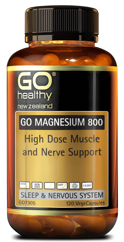 Go Healthy Magnesium 800 Capsules 120