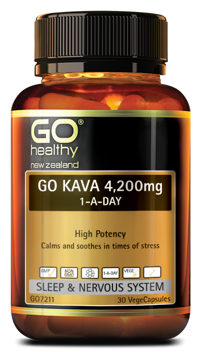 Go Healthy Kava 4,200mg VegeCapsules 30