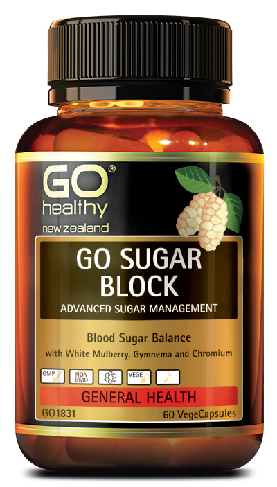 Go Healthy Sugar Block VegeCapsules 60
