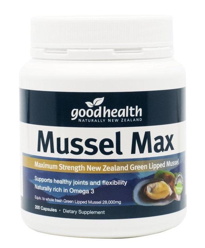 Good Health Mussel Max Capsules 200