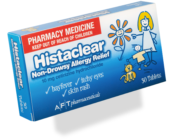 Histaclear Allergy Relief 10mg Tablets 30