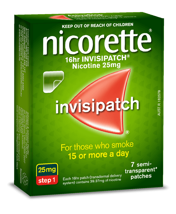 Nicorette Nicotine 16hr Invisipatch 7