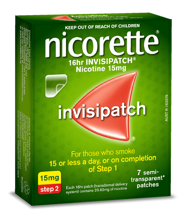 Nicorette Nicotine 16hr Invisipatch 7