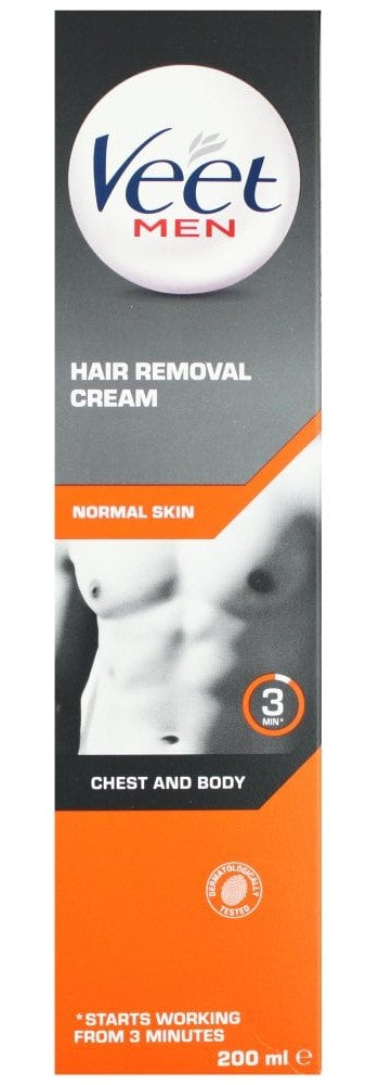 Veet Men Hair Removal Cream Normal Skin 200ml