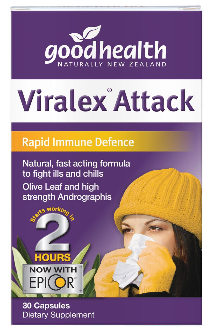 Good Health Viralex Attack with EpiCor Capsules 30