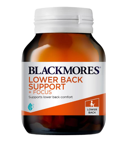 Blackmores Lower Back Support + Focus Tablets 30