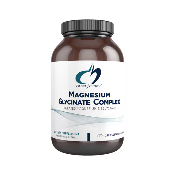 Designs for Health Magnesium Glycinate Complex Capsules 240