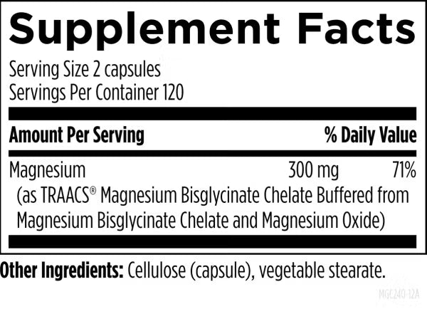 Designs for Health Magnesium Glycinate Complex Ingredients