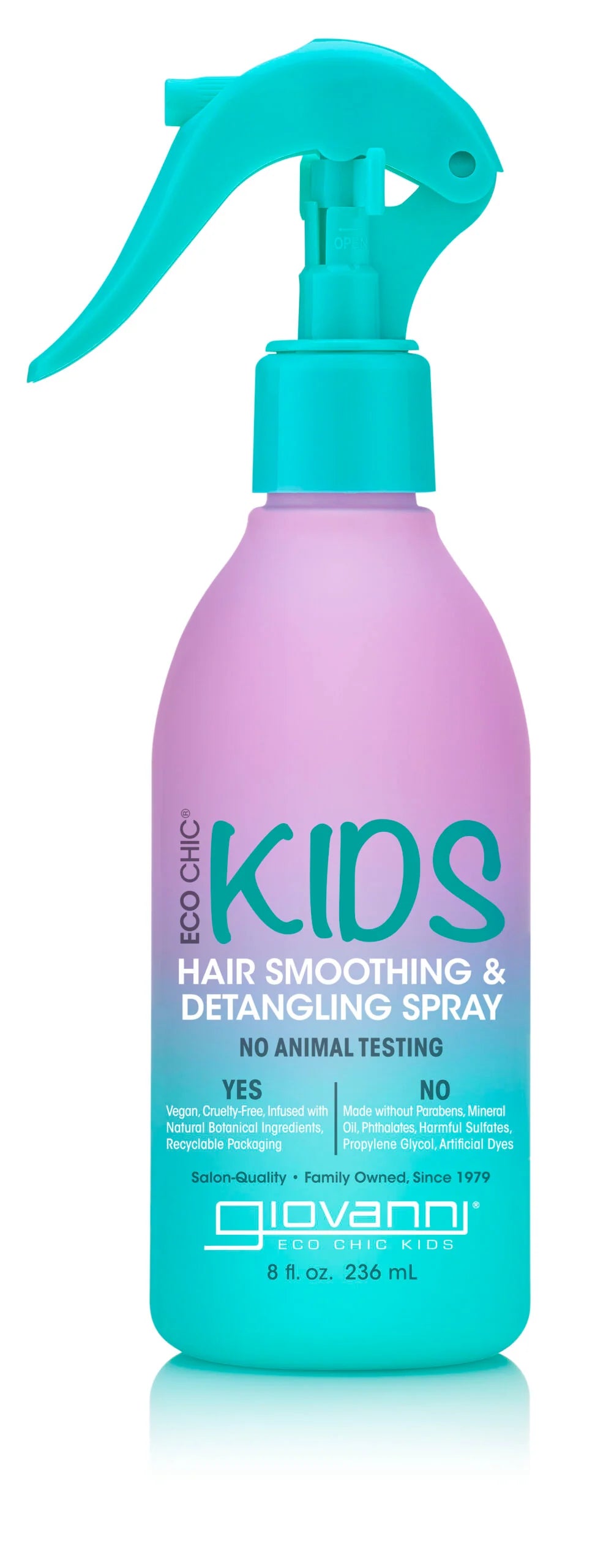 Eco Chic Kids Hair Smoothing & Detangling Spray 236mL