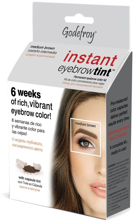 Godefroy Instant Eyebrow Tint Medium Brown